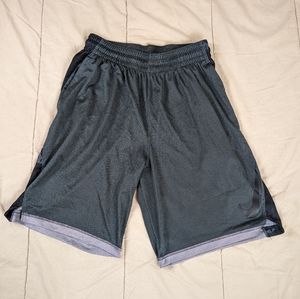 Nike Dri Fit Grey Shorts Pockets Medium